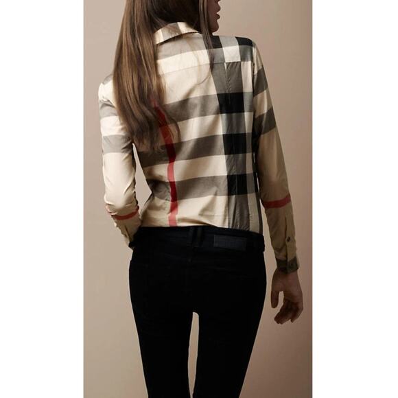 Burberry Brit Check Woven Shirt Size Small - Picture 2 of 13